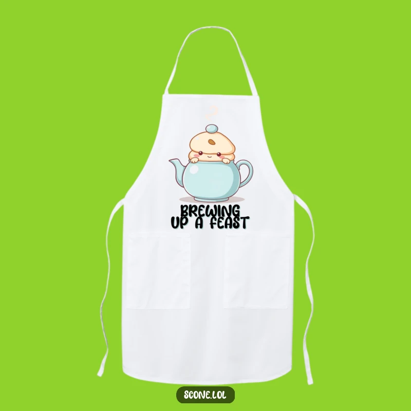 Funny Scone Apron: Bake and Peek, a Hilarious Funny Gift