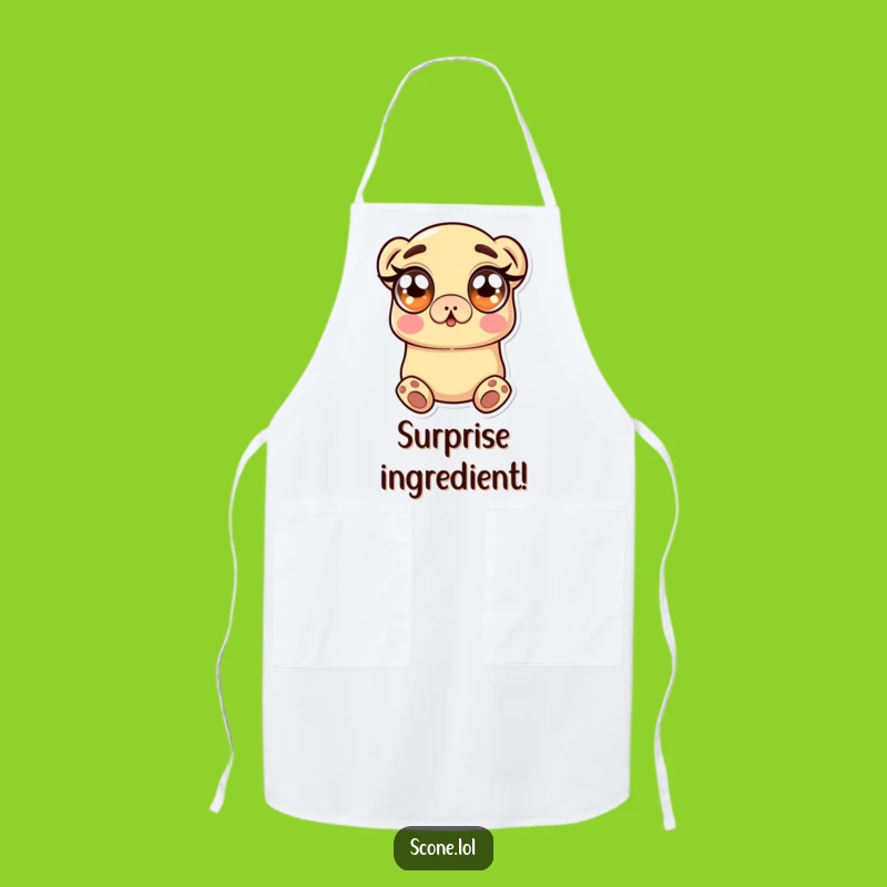 Funny Scone Apron: Bake with Surprise, a Hilarious Funny Gift