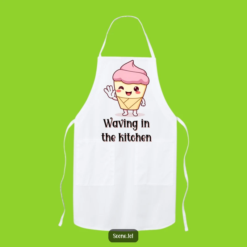 Funny Scone Apron: Bake and Greet, a Hilarious Funny Gift