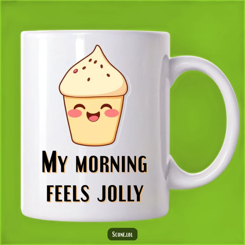 Funny Scone Giggle Mug - Cheerful Baker Joy, Perfect Gift