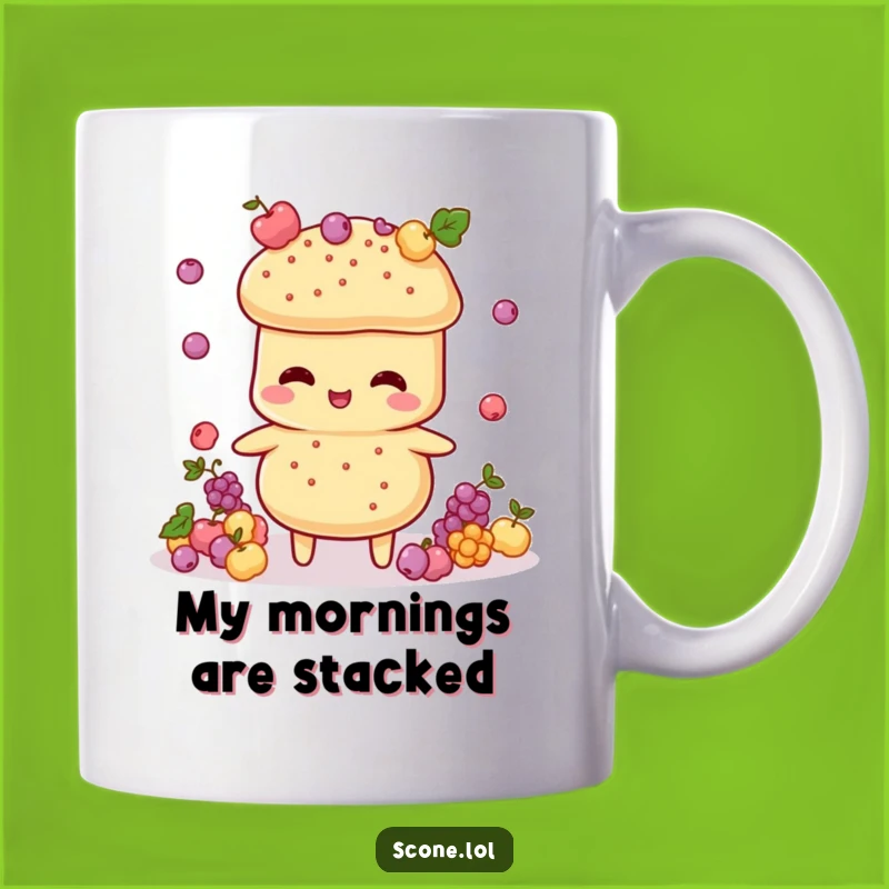 Funny Scone Juggler Mug - A Delightful and Humorous Treat for Your Morning Coffee