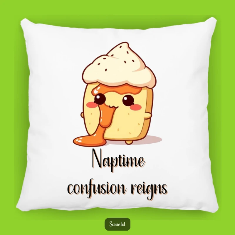 Funny Jam Face Scone Pillow: Snuggle with This Hilarious Bewildered Pastry
