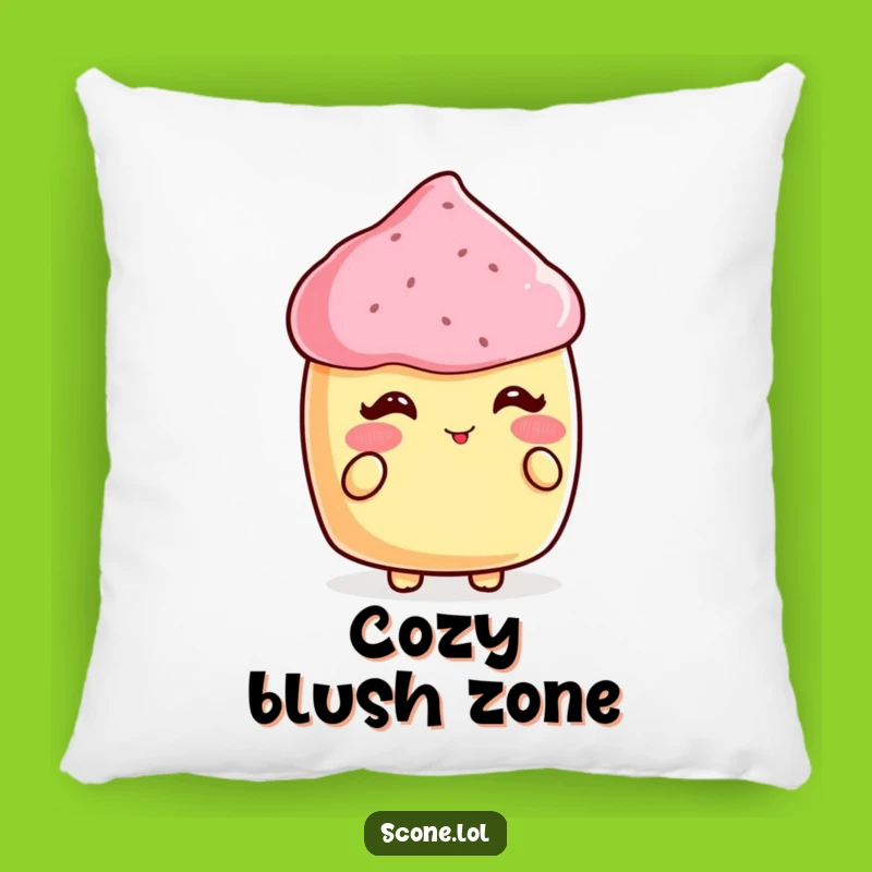 Funny Scone Compliment Pillow: Cozy Comfort for Sweet Souls, Great Gift