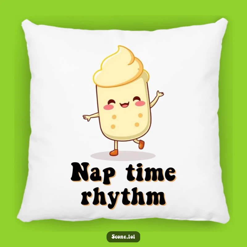 Funny Scone Dancer Pillow: Snuggle with This Hilarious Jigging Pastry Comfort
