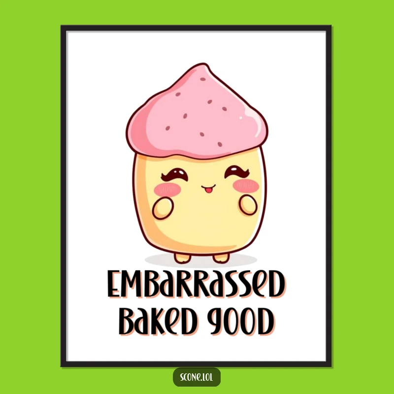 Funny Scone Compliment Digital Art: Instant Sweetness Download, Great Gift