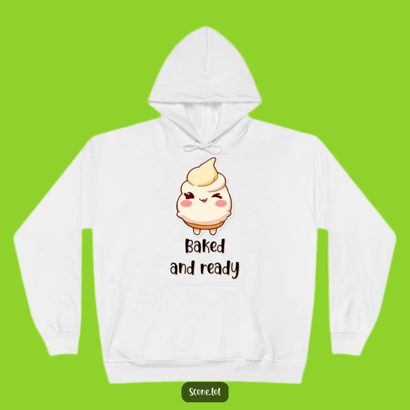 Cozy Funny Scone Wink Hoodie: Stay Warm and Cheeky!