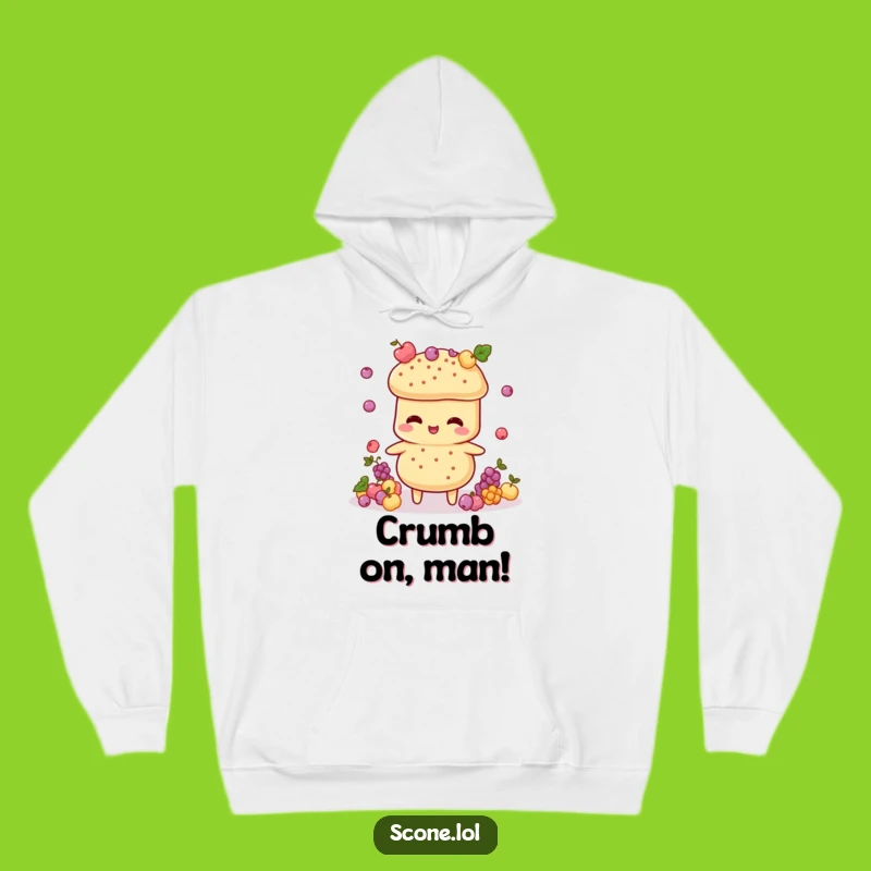 Funny Scone Juggler Hoodie: Cozy Up with This Hilarious Pastry Character Warm Wear