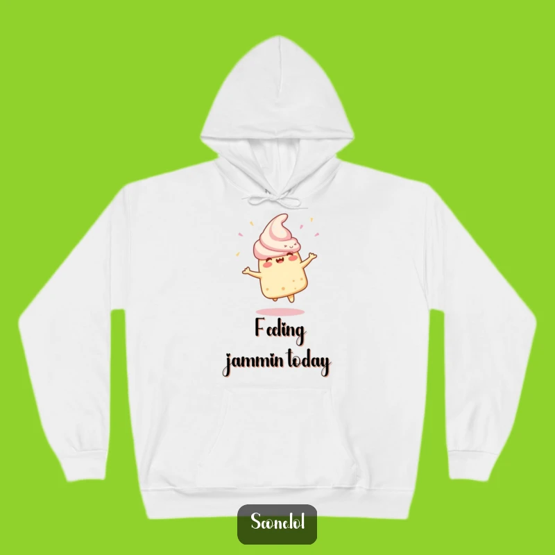 Funny Scone Hoodie: Cozy Celebration Wear, an Awesome Funny Gift