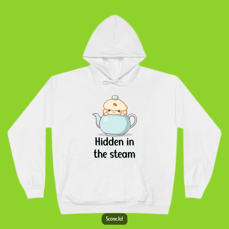 Funny Scone Hoodie: Cozy Hideaway, a Warm Funny Gift