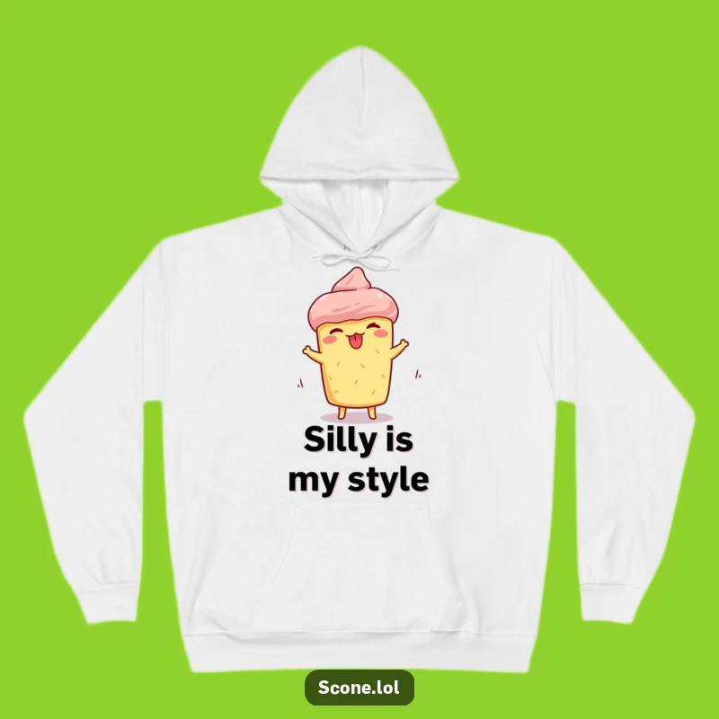 Funny Scone Spinning Hoodie: Cozy & Silly Design, Perfect Humorous Gift