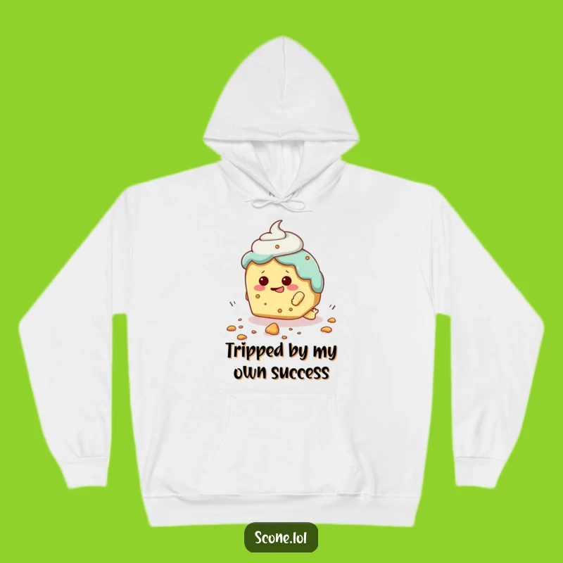 Cozy Funny Scone Tripping Hoodie: Embrace Your Inner Clumsy!