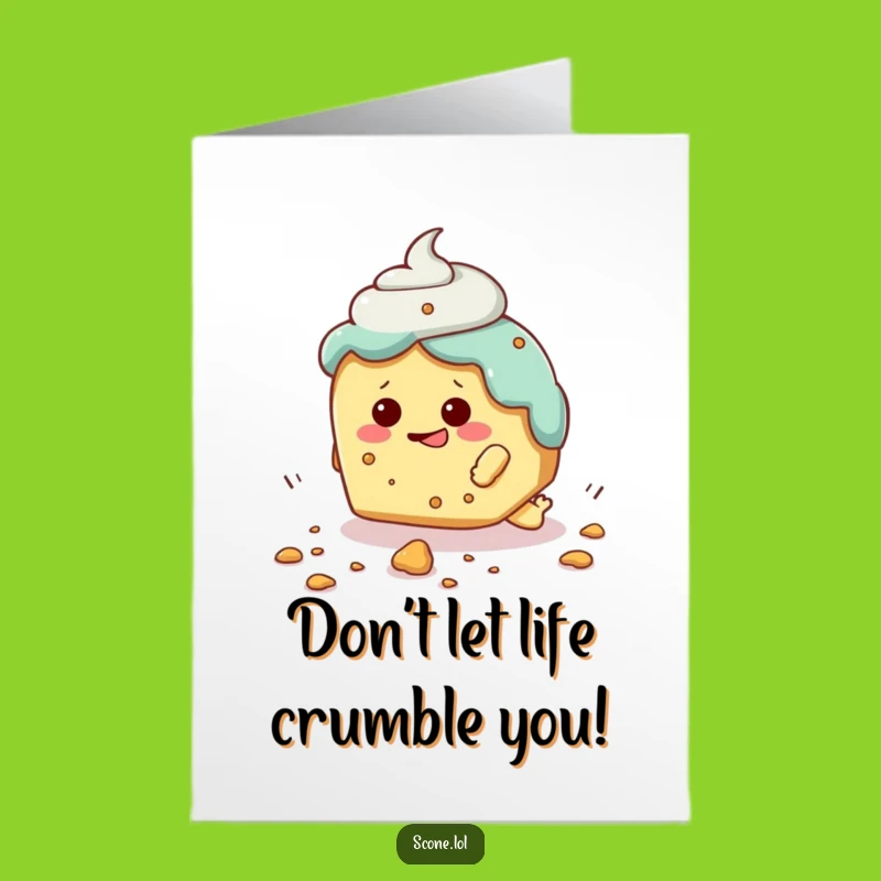 Free Printable Congratulations Card: Scone's Stumble Success - Quick Downloadable Cheer