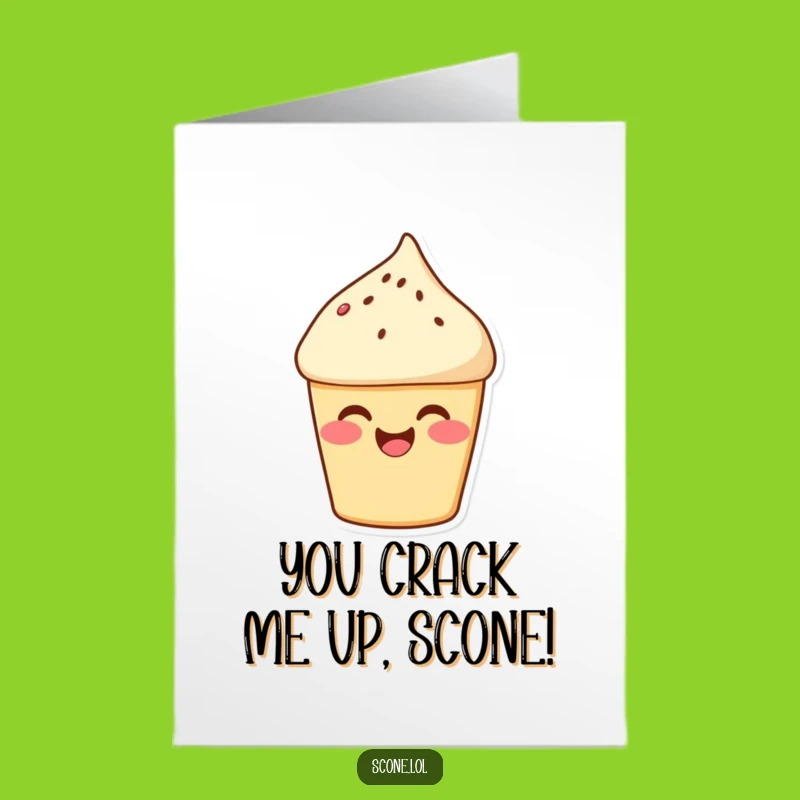 Free Printable Giggling Scone Congratulations Card: Joyful Downloadable Gift for Big Wins
