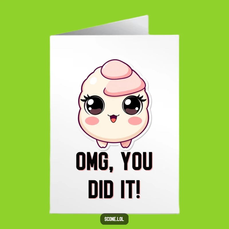 Astounding Free Printable Congratulations Card: Surprised Scone Reaction, Downloadable & Print at Home