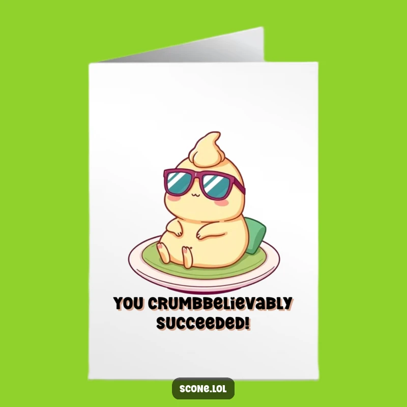 Free Printable Satay Congratulations Card: Sunglasses Vibes for a Hilarious Downloadable Gift