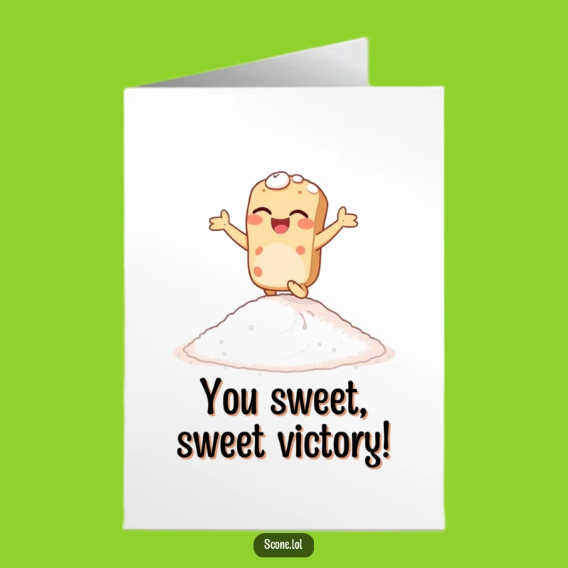 Joyful Free Printable Congrats Card: Happy Scone Hopping - Downloadable
