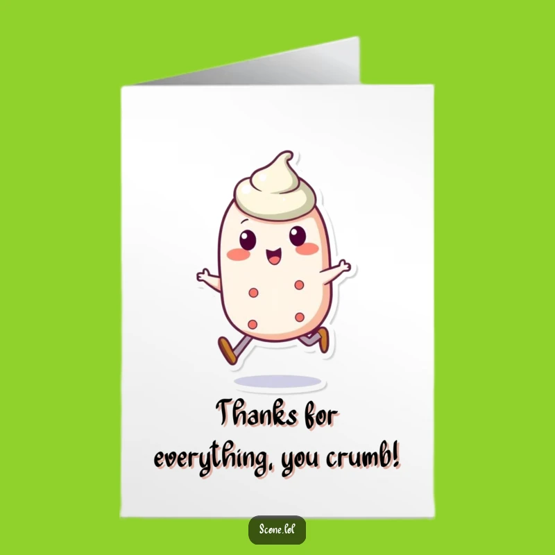 Free Printable Thank You Scone Skip Card: Adorable Downloadable Gift for Gratitude!