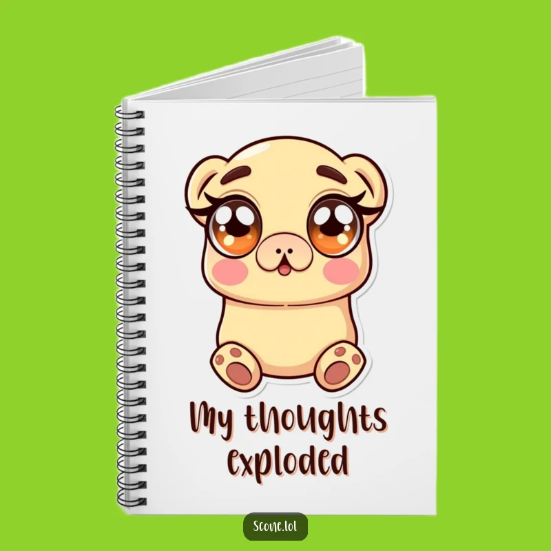 Funny Scone Notebook: Jot Down Surprises, a Creative Funny Gift