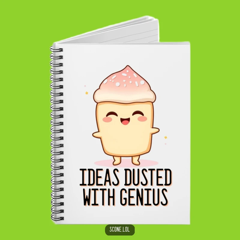 Funny Scone Sugar Rush Notebook: Jot Down Sweet Thoughts with This Hilarious Pal