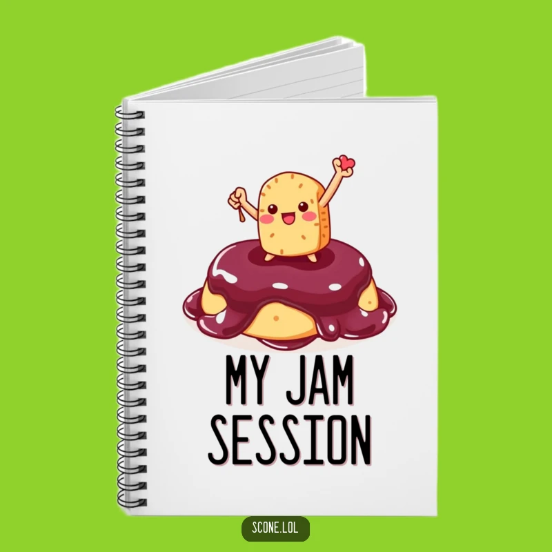 Funny Scone Victory Notes: Jam-Top Ideas, Hilarious Journal for Triumphant Thoughts!