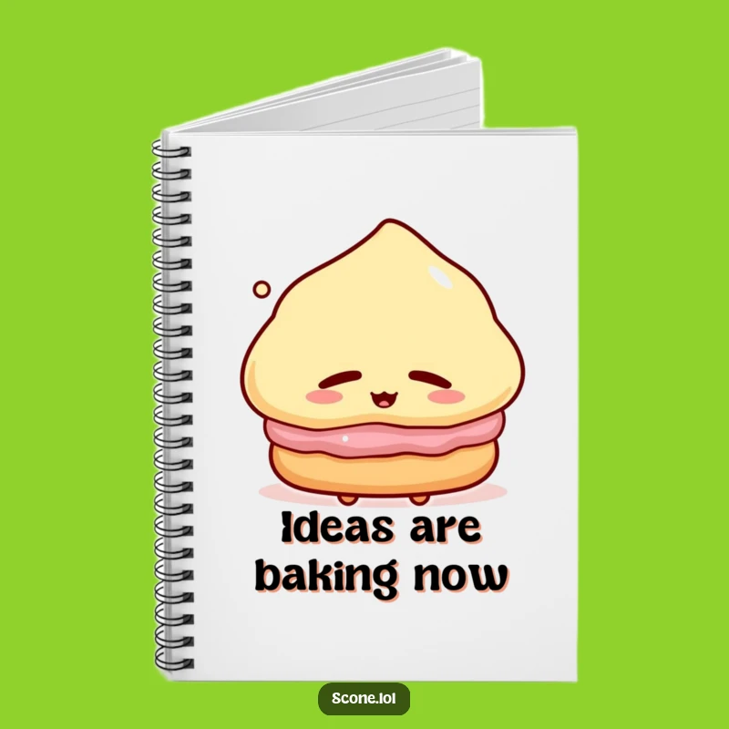 Funny Scone Notebook: Jot Down Your Sweetest Thoughts, a Funny Gift