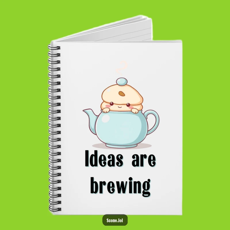 Funny Scone Notebook: Jot Down Secrets, a Creative Funny Gift