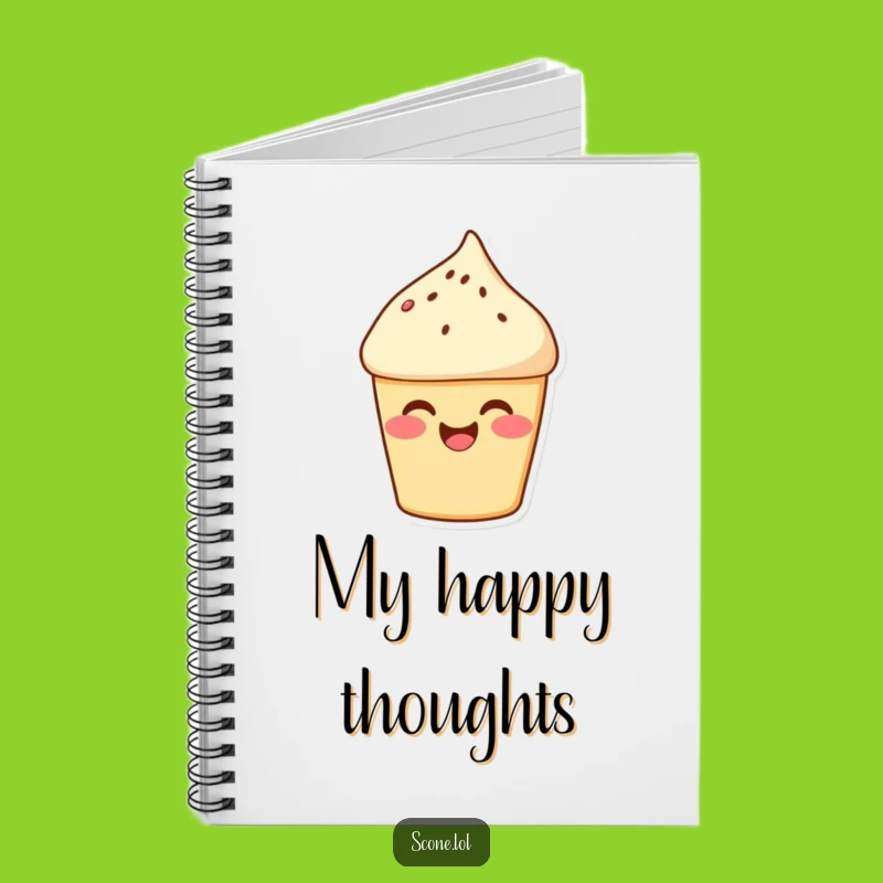 Funny Scone Journal - Giggling Baker Notes, Creative Gift