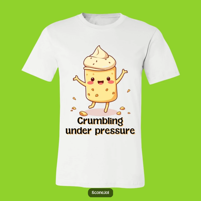 Funny Dancing Scone T-Shirt: Show Off Your Moves with Pastry Power!