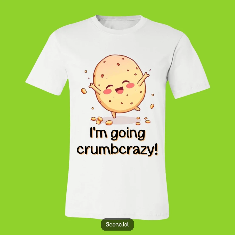 Funny Giggling Scone Cartwheel T-Shirt - Unleash Playful Energy - Humorous Gift