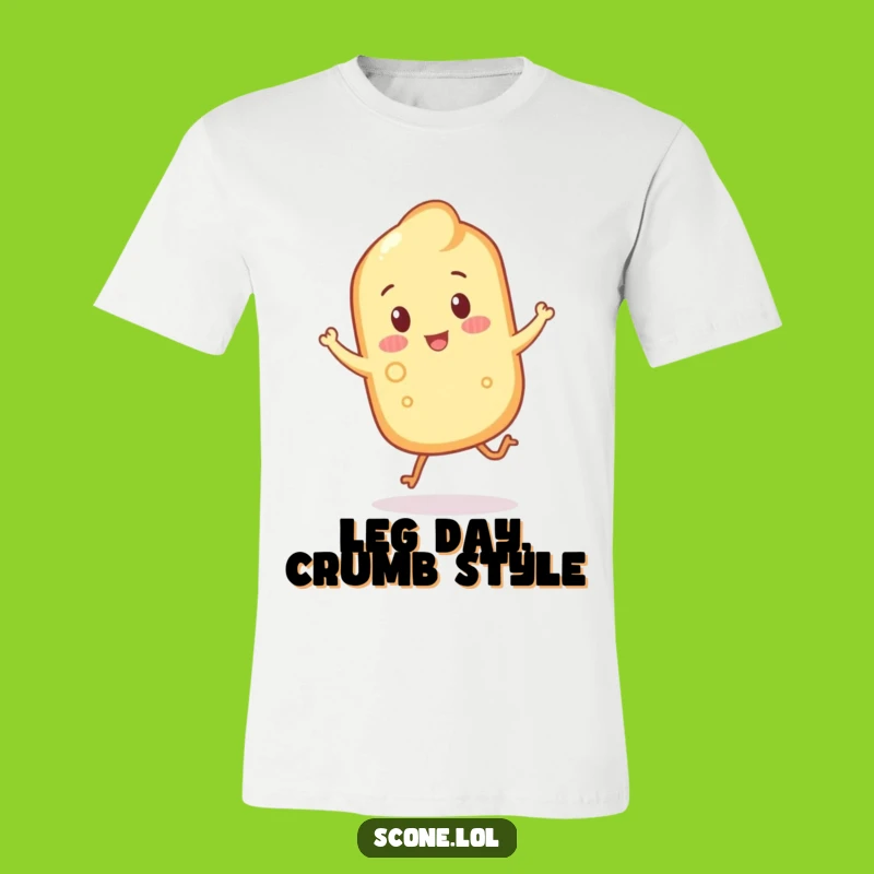 Funny Scone Hopping T-Shirt - Wear Your Enthusiasm with Crumbly Charm!