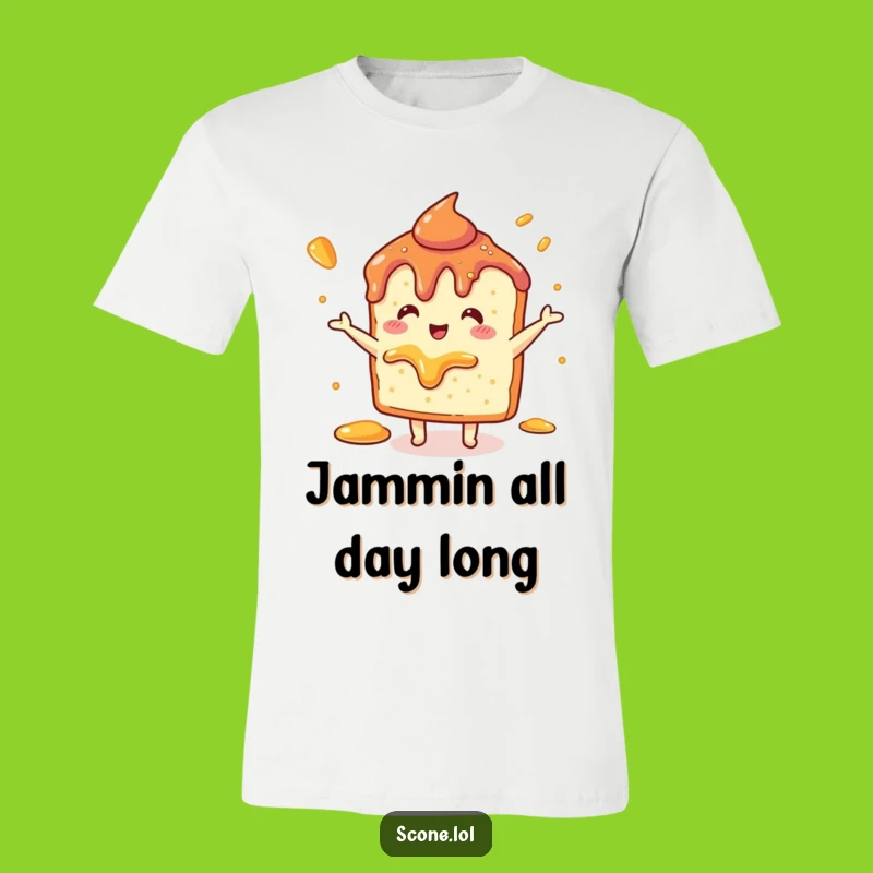 Funny Scone Jam Dance T-Shirt: Wear Your Delicious Joy with Pride