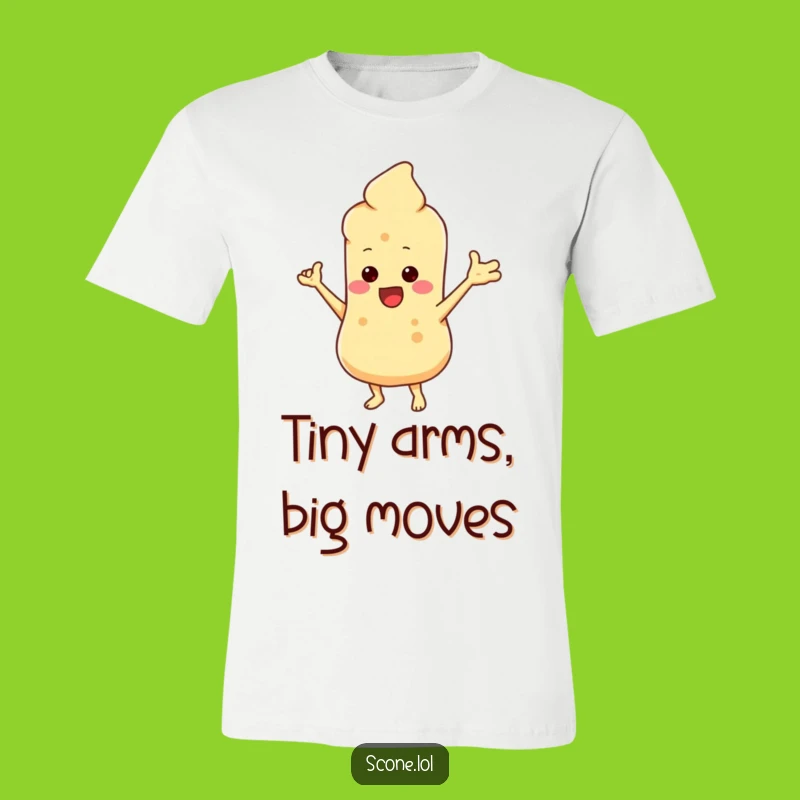 Funny Scone Dance T-Shirt: Wearable Comedy from a Whimsical Pastry Pal