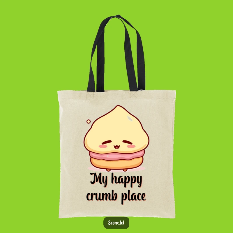 Funny Scone Tote Bag: Carry Your Joy, a Delightful Funny Gift