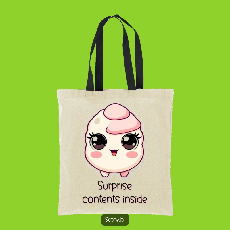 Funny Scone Surprise Tote Bag: Carry Your Amazement With Pastry Humor